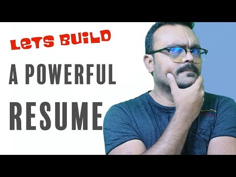 How to write a powerful resume for guaranteed success