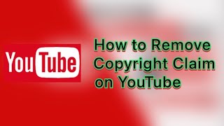 Copyright claim kaise hataye I How to remove Copyright Claim on videos uploaded on YouTube I