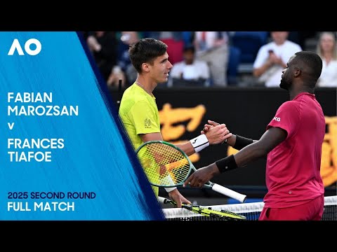 Fabian Marozsan v Frances Tiafoe Full Match | Australian Open 2025 Second Round