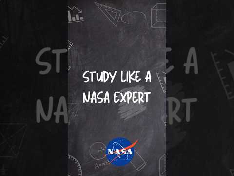 Study Like Pro |  NASA  |  #shorts