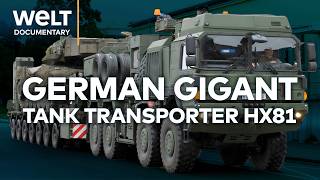 GERMAN GIGANT: Bundeswehr Most Powerful Tank Transporter HX81 - V8 Engine with 680 HP | Documentary