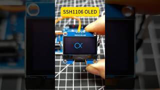 SSH1106 OLED unboxing test/Arduino logo animation  #project  #diy   #electronic  #creative #arduino