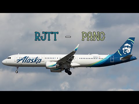 RJTT - PANC | LVFR A321 NEO | MSFS 2020 | World Tour Part 6