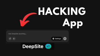 How to Build a HACKING App with DeepSite (No Code)