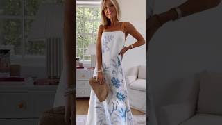 Versatile Summer Looks: Floral Dresses and Fresh Ensembles for the Season #fashiontrends #summer