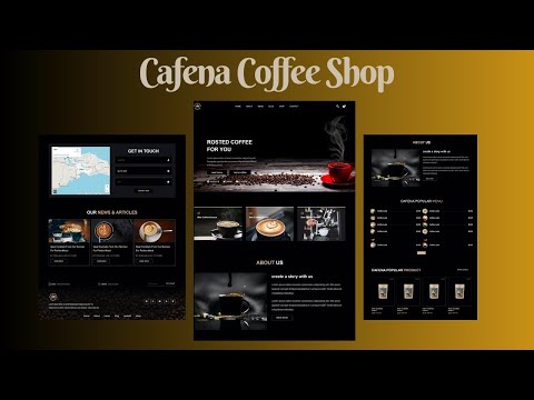 Coffee Shop  using HTML, CSS, and JavaScript
