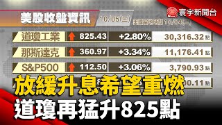 【歐美股】Fed放緩升息希望重燃 道瓊再猛升825點｜Fed放緩升息希望重燃 歐洲三大股市收紅｜#歐美股 @globalnewstw