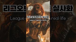 리그오브레전드 캐릭터 실사화