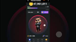 Hamster Kombat - Play & Earn. DAY 23 - Web 3 #cryptocurrency #playtoearn #tap