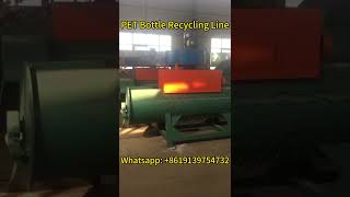 Waste PET Bottle Recycling Line #factory #plasticrecycling#petbottle #plasticbottlerecycle