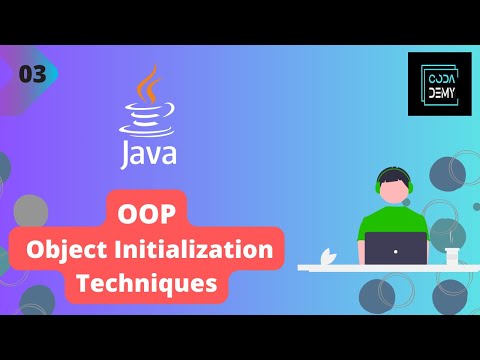 object initialization technique | object oriented programming | codademy | #codademy #java #oop