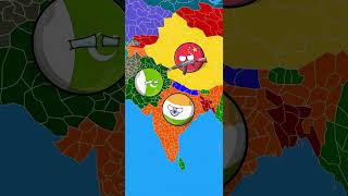 China force Pakistan to attack on India #countryballs