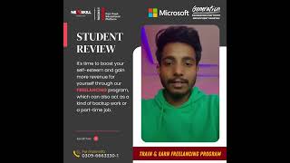 One of Our Graduated of Train and Earn Freelancing Program giving us review!!Have a look ! Nexskill
