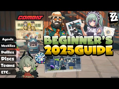 Beginners Guide For 2025 All You Need To Know | Zenless Zone Zero | ZZZ Guides w Hako