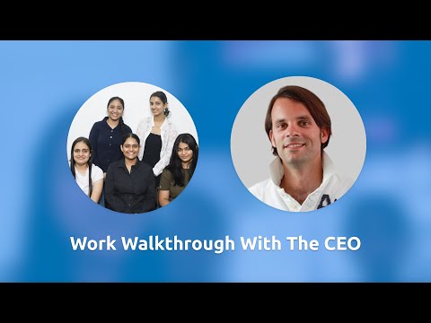 Work Walkthrough with the CEO | Henning Kosmack | iTinker Summer Internship 2022
