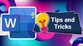 Microsoft Word Tips, Tricks & Hidden Features