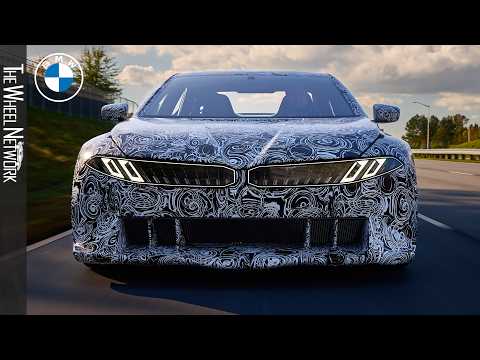 BMW Vision Driving Experience Reveal – Prototype Driving, Interior, Exterior [4K]