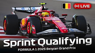[LIVE] FORMULA 1 Belgian Grand Prix 2025 - SPRINT QUALIFYING Watchalong | Live Timing