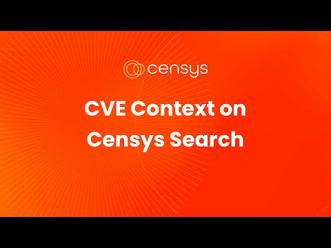 CVE Context on Censys Search