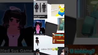 Roblox 2023 VS ROBLOX 2007/2015 🗿#show #shorts #roblox #robloxshorts #robloxediT