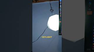 How YOU can make your own DIY ELGATO KEYLIGHT | #shorts #elgato #setup #contentcreator #videography