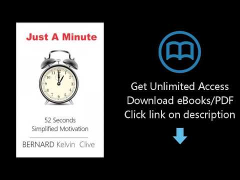 Just A Minute: 52 Seconds Simplified Motivation (EnjoyLife Series Book 1)