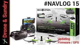Sky Viper v2450 GPS Firmware Update #NAVLOG 15