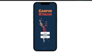 CampusStream - UX/UI project 2024