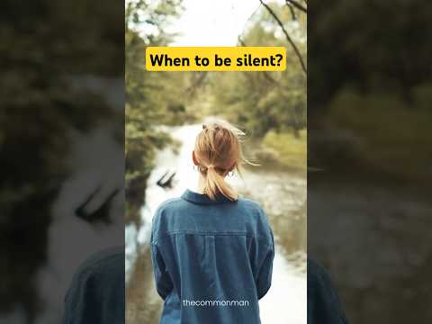 Embrace the Power of Silence. #Inspiration #SilentWisdom #quotes