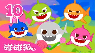 鯊魚寶寶 顏色兒歌 全曲目 合集 🌈  學顏色 Color Songs 色彩學習 | 臺灣配音 兒歌 童謠  | Baby Shark Doo Doo 碰碰狐 Pinkfong!