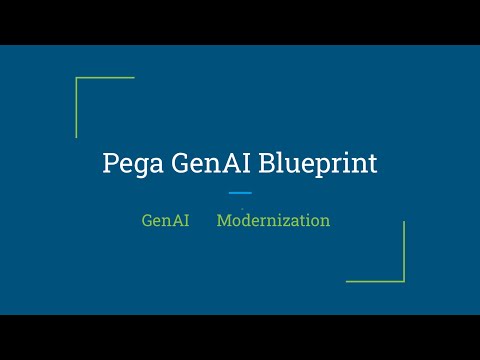 Pega GenAI Blueprint session by experienced Pega PSA