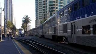 Amtrak 6951 leaves Downtown with S&AHC