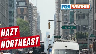 Smoke From Canada Wildfires Creating Hazy Skies, Air Quality Alerts In Northeast