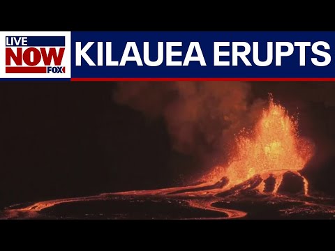 Kilauea volcano sends lava fountains 330 feet  | LiveNOW from FOX