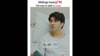 Caring brother🥰 #wali #samar #ainaasif @ainaasifofficial-z8s #pkdrama #love #care #parwarish