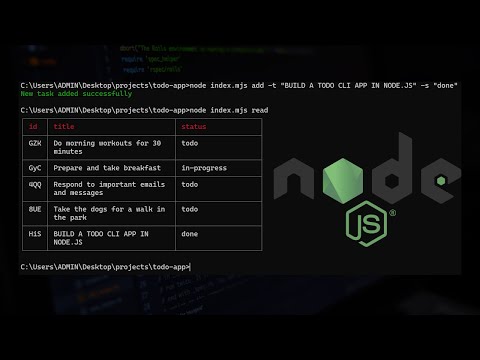 Can You Build a Todo App Without a GUI? I Did | Node.js Beginner Projects
