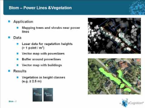 OBIA  & Lidar Cases Webinar (pt1/3)