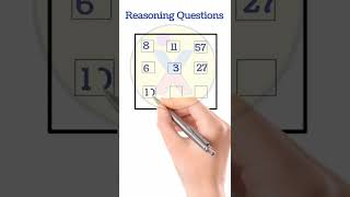 Group D, SSC JE, MTS, GD, DRDO, CGL, CHSL, missing number reasoning #ssc #reasoning #shorts by Qexam