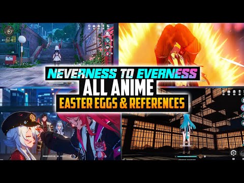 Neverness to Everness (NTE) - All Anime Easter Eggs & References!