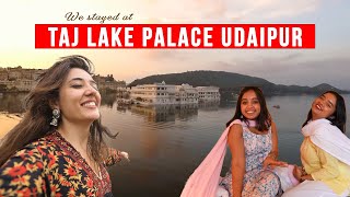 I booked a ₹48000 suite at Taj Lake Palace Udaipur, India | Ft.  @Gopali & @thebrowndaughter