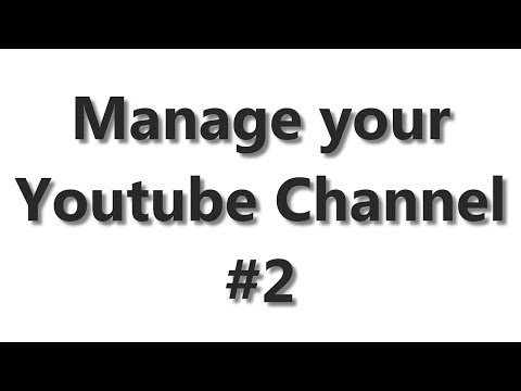 Manage your Youtube Channel #2 - Create a Channel Art