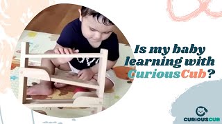 Is my baby learning with CuriousCub toys?