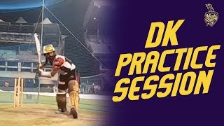 DK Practice Session | #KKRHaiTaiyaar | #IPL2019