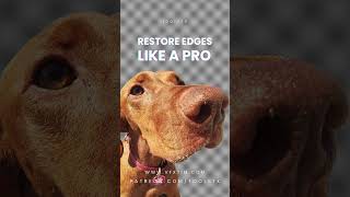 Nuke technique to restore soft edge detail on a hard edge roto #compositing #nuke #tutorial #vfx