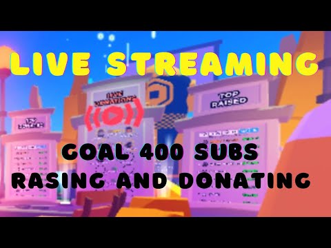🔴 PLS DONATE LIVE | DONATING ROBUX TO VIEWERS! GOAL 400 SUBS!