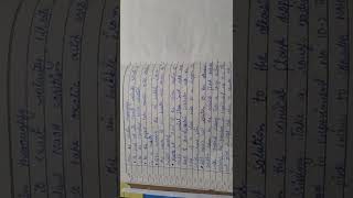 Chemistry Practical notebook class 10 Solved ||How to prepare practical notebook [chemistry]