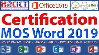MOS 2019 Certification Project | Practice Skills for MO-100: Microsoft Word 2019 Exam