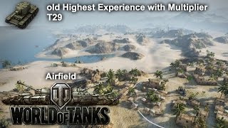 World of Tanks: KV-2 - High Multiplier Exp [Airfield](oHEM)
