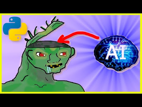 Making a simple AI for my raycasting game in Python Pygame - Tutorial Devlog artificial intelligence