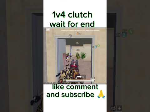 Wait for end 1v4 clutch😰 #bgmi #1vs4clutchfailedinbgmi #victorvsfullsquadinbgmi #viralvideo #gaming